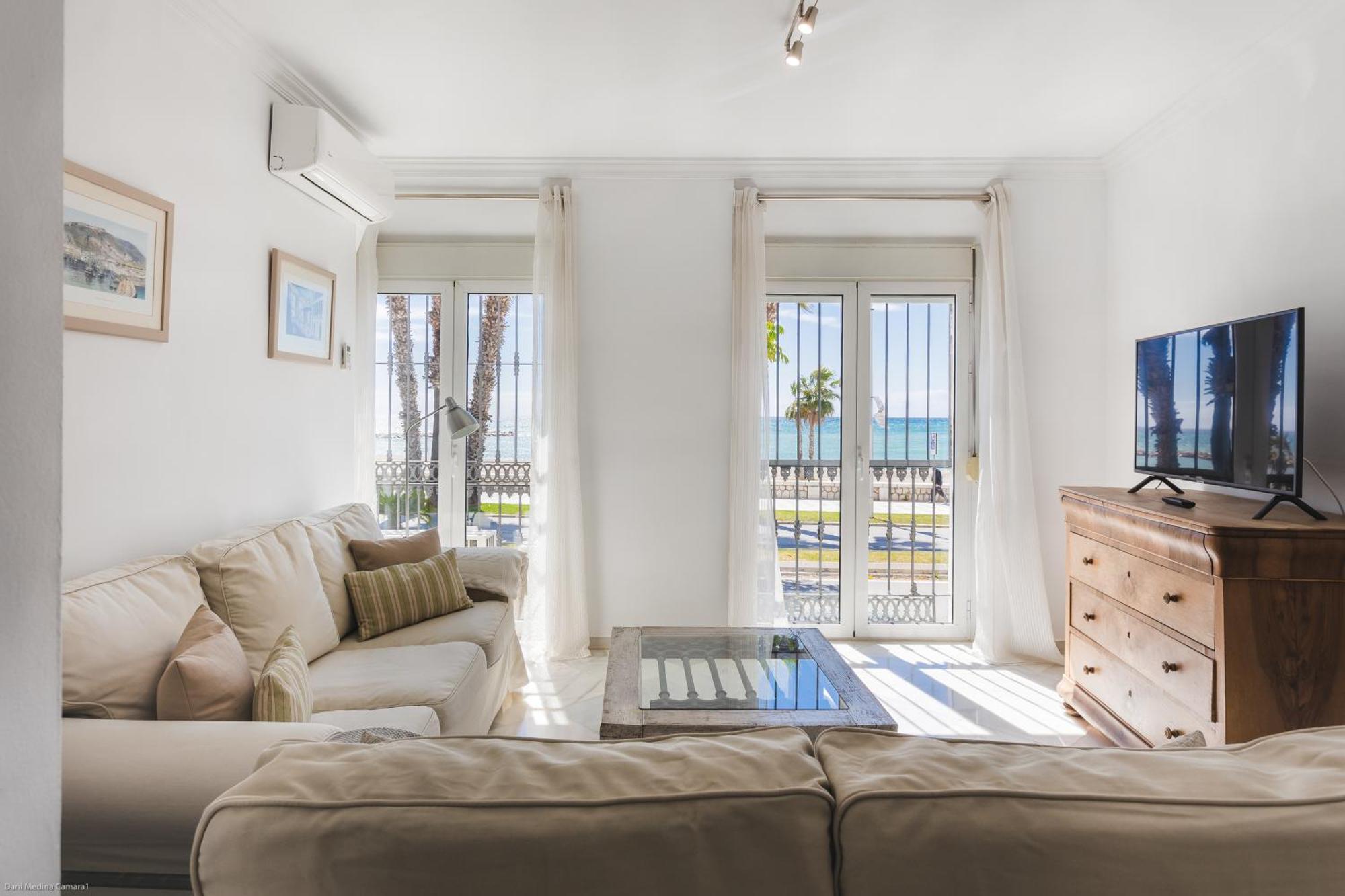 Apartamento Con Vistas Al Mar Màlaga Exteriér fotografie