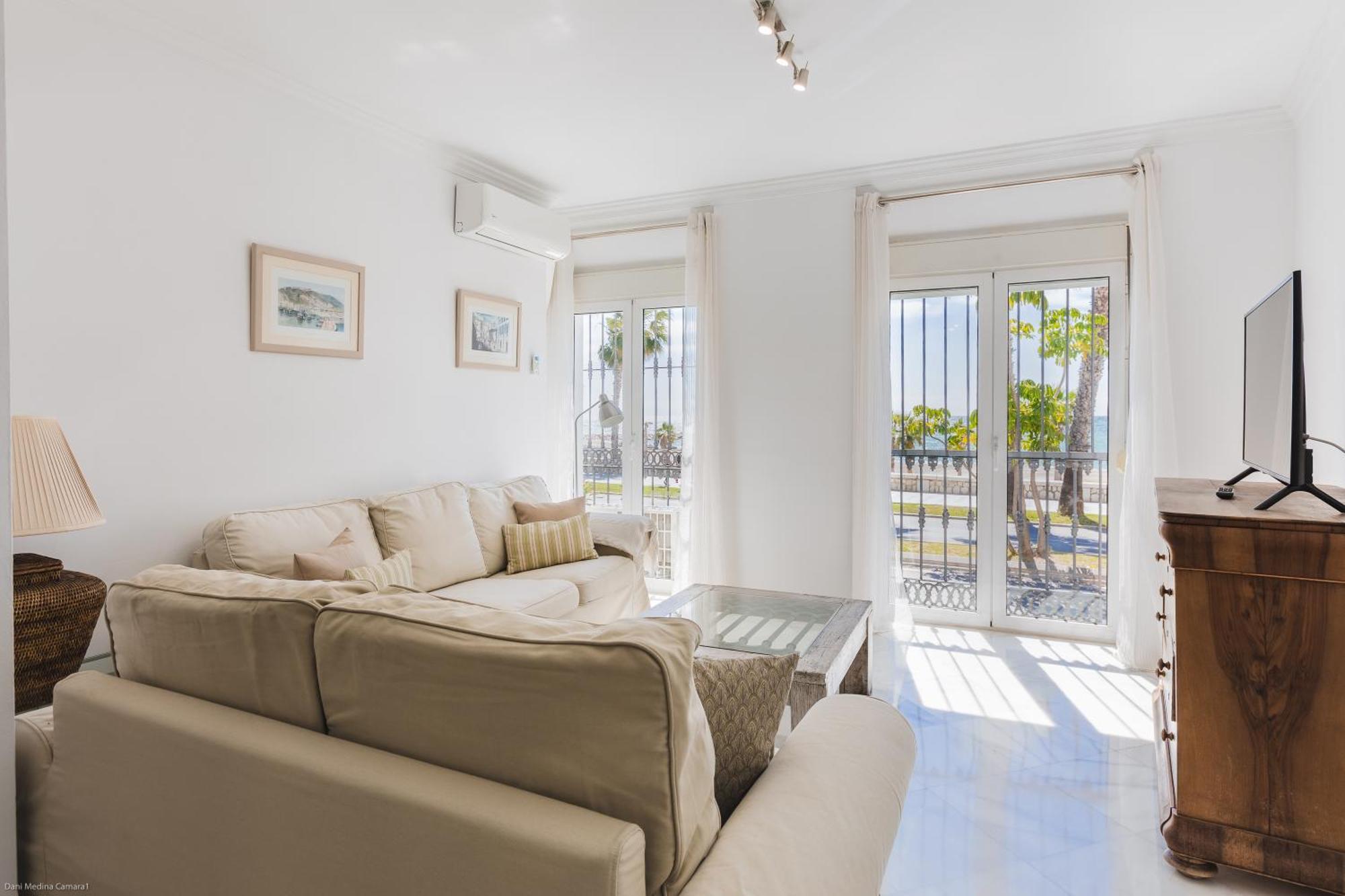 Apartamento Con Vistas Al Mar Màlaga Exteriér fotografie